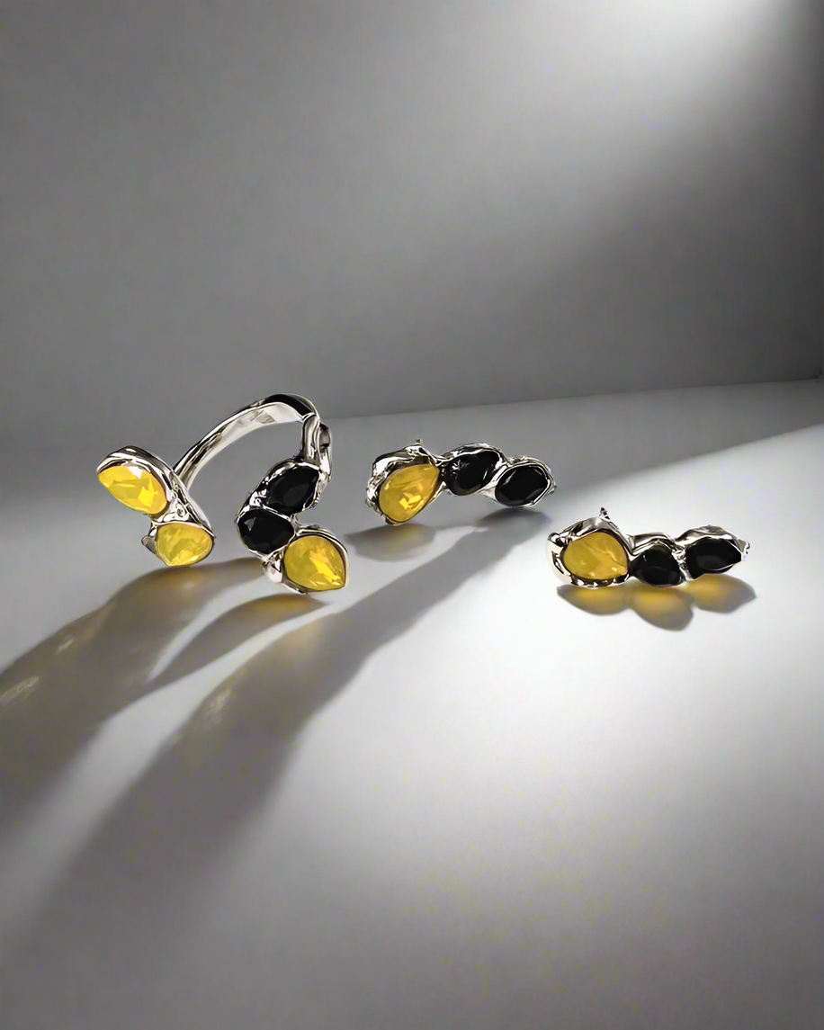 Blossom Set - Yellow Opal