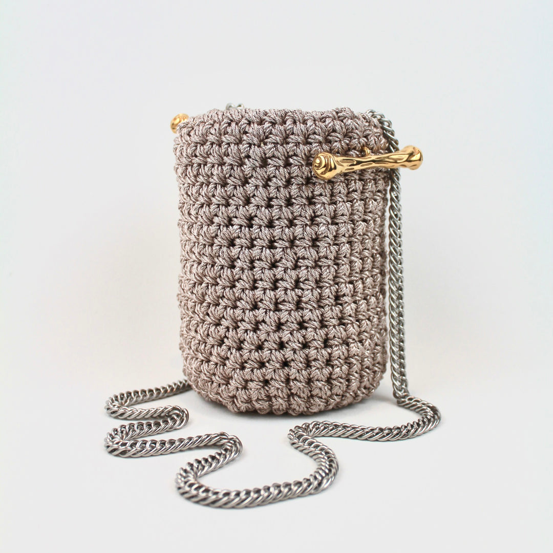 Thea Bucket Clasp Bag - Small