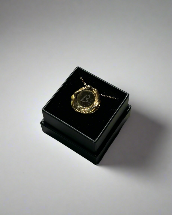 Liquefy Stainless Steel Letter Medallion – Personalised Engraving