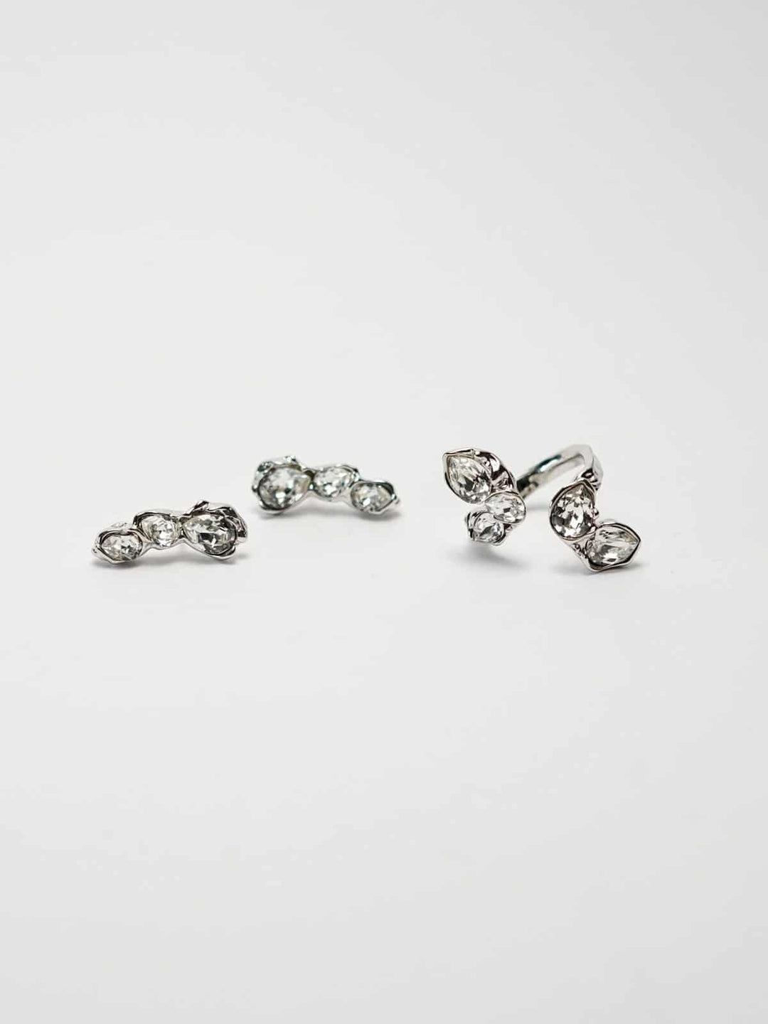 Blossom Necklace & Earrings Set - Sterling Silver 925