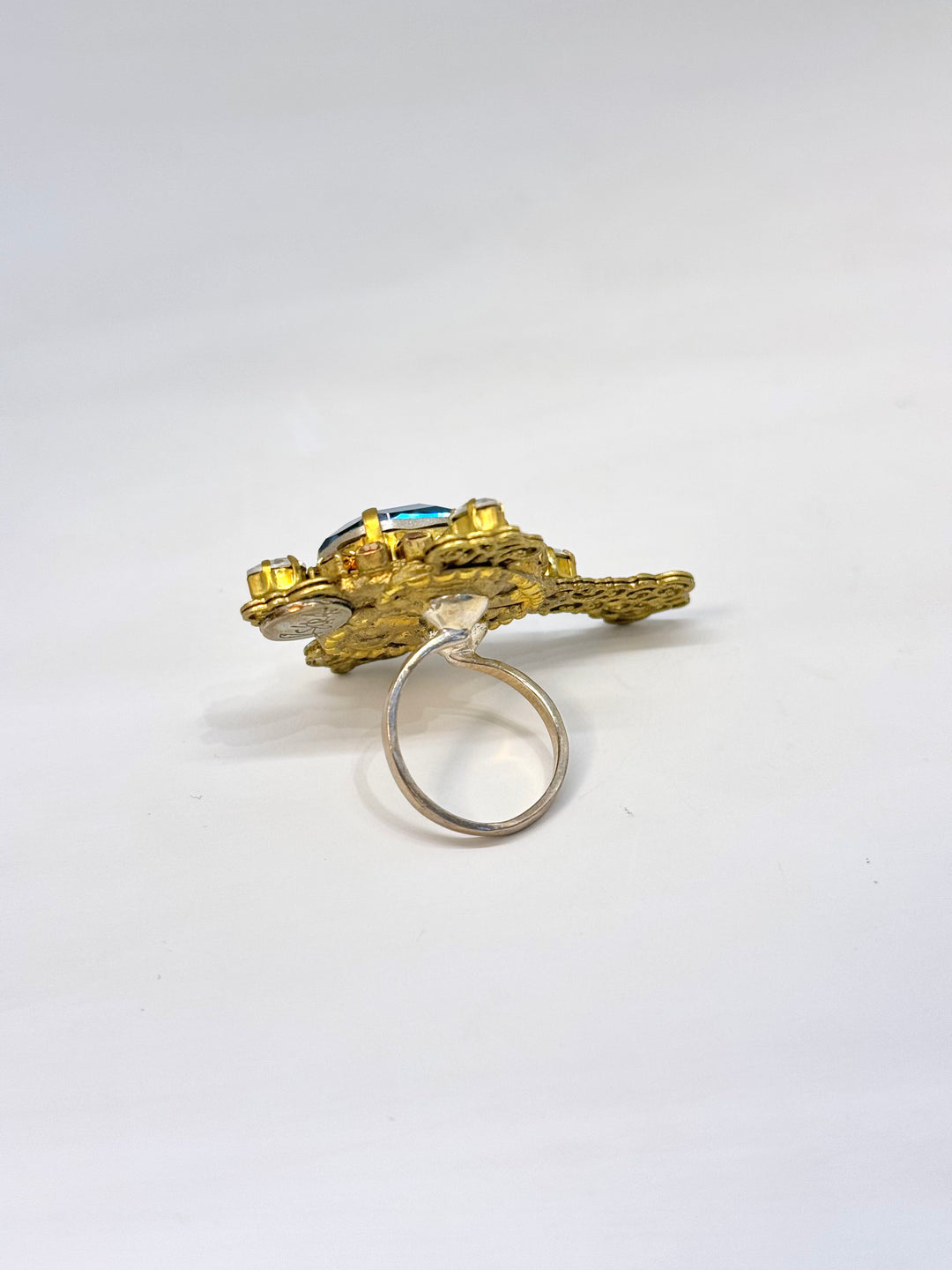 Blue Cross Ring - Unique