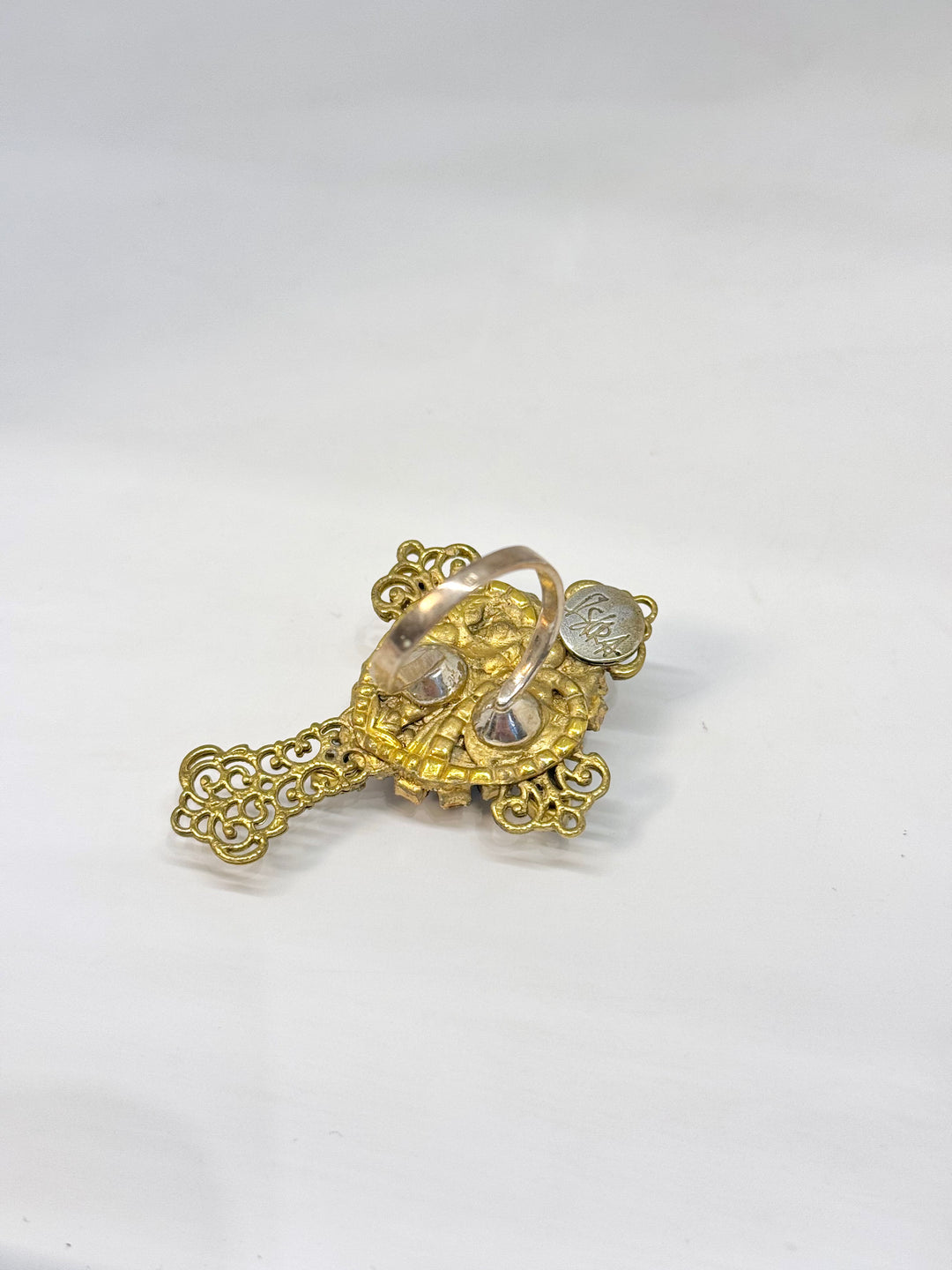 Blue Cross Ring - Unique