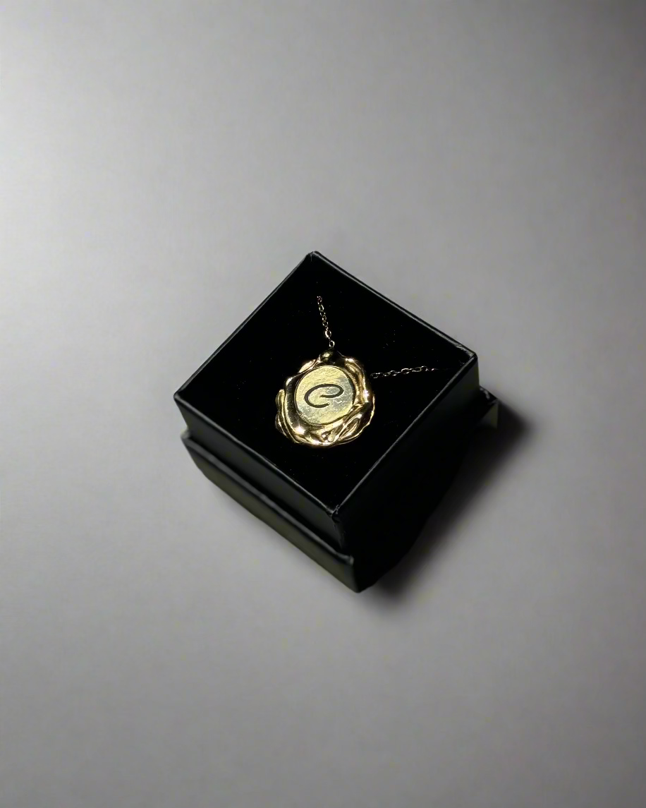 Liquefy Stainless Steel Letter Medallion – Personalised Engraving