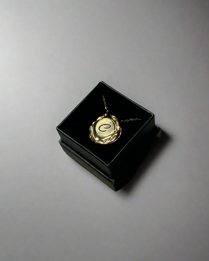 Liquefy Stainless Steel Letter Medallion – Personalised Engraving