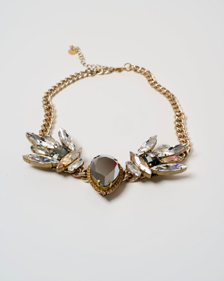 Crystal Wings Necklace – Unique Piece