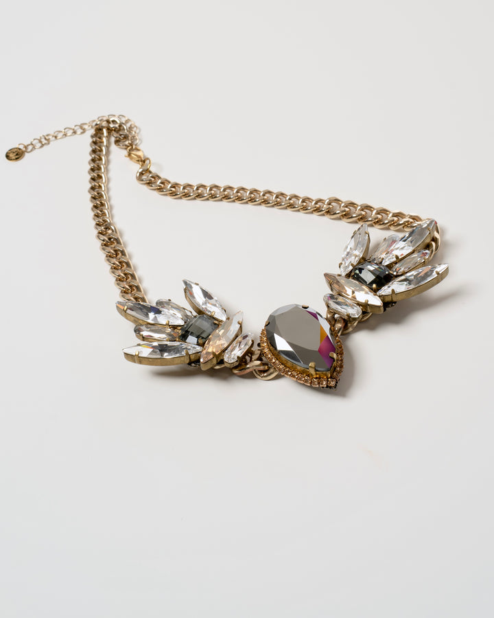 Crystal Wings Necklace – Unique Piece