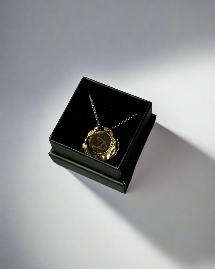 Liquefy Stainless Steel Letter Medallion – Personalised Engraving