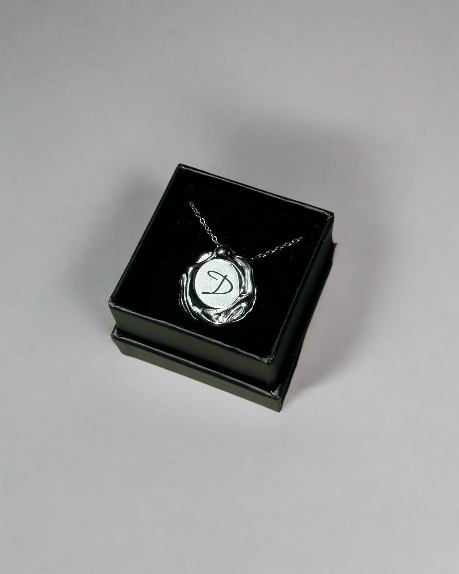 Liquefy Stainless Steel Letter Medallion – Personalised Engraving