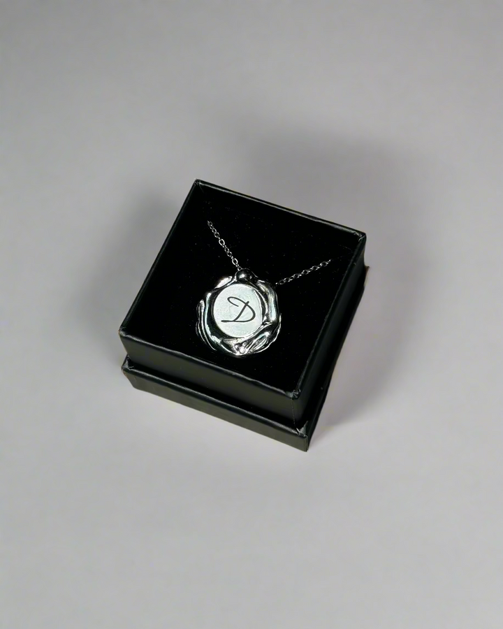 Liquefy Stainless Steel Letter Medallion – Personalised Engraving
