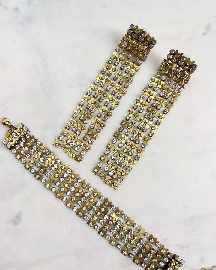 Dancing Queen Bracelet & Earrings Set