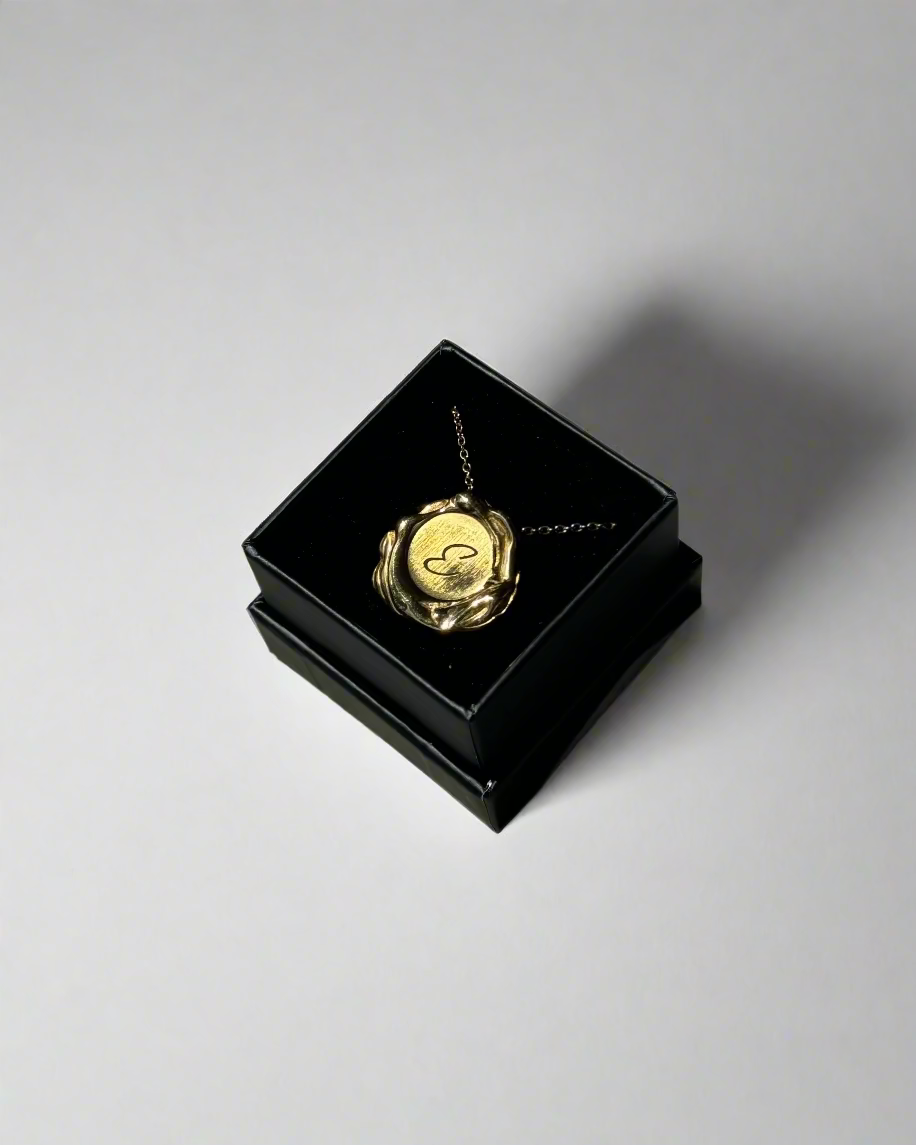 Liquefy Stainless Steel Letter Medallion – Personalised Engraving