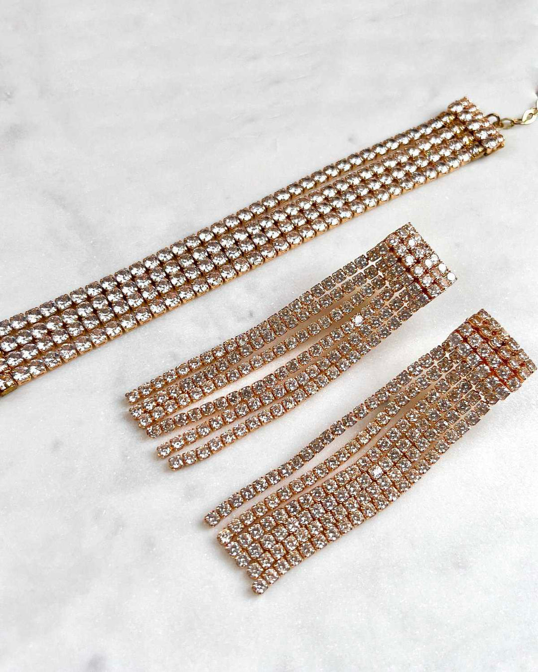 Evergreen Bracelet & Earrings Set