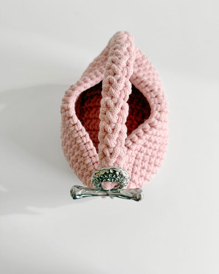 Gigi Clasp Bag - Pink