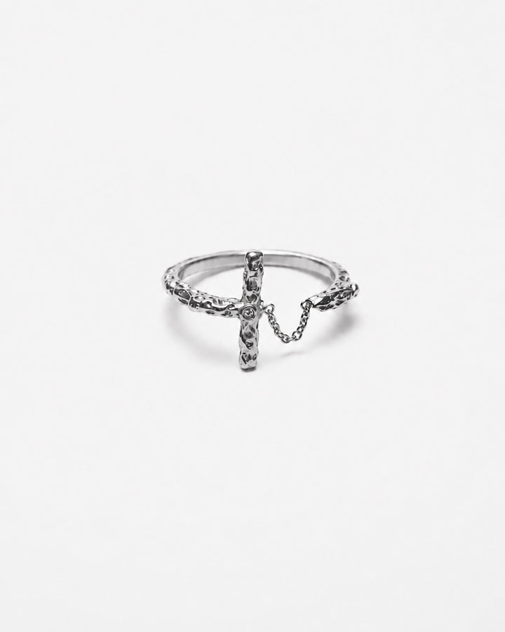 Freedom Cross Ring