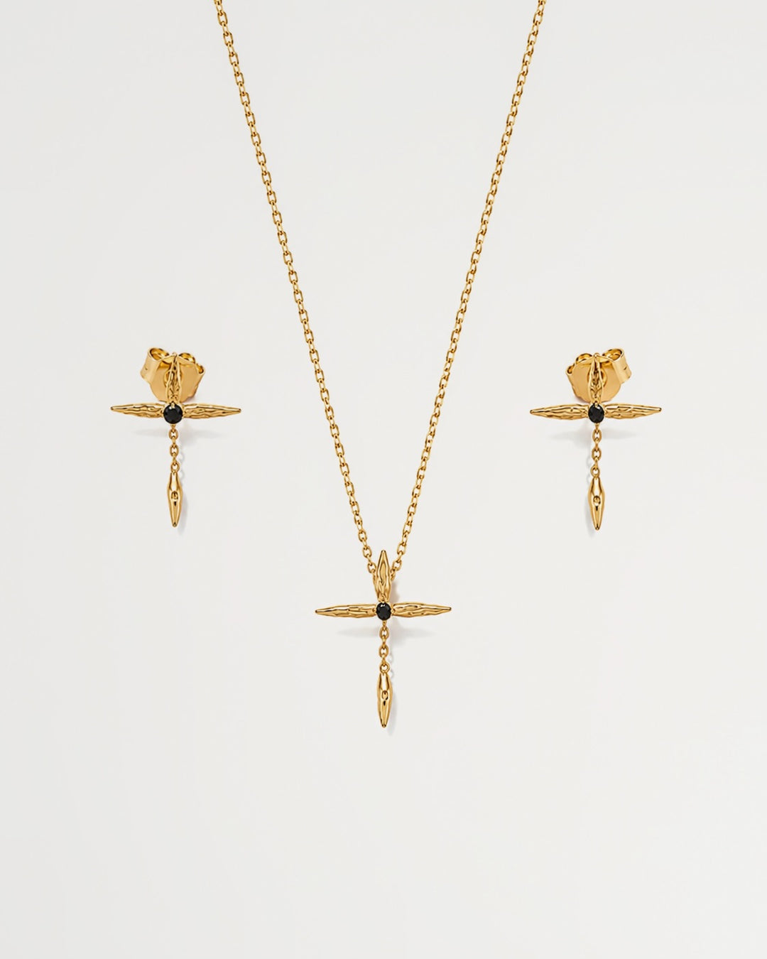 Freedom Pearl Necklace & Earrings Set