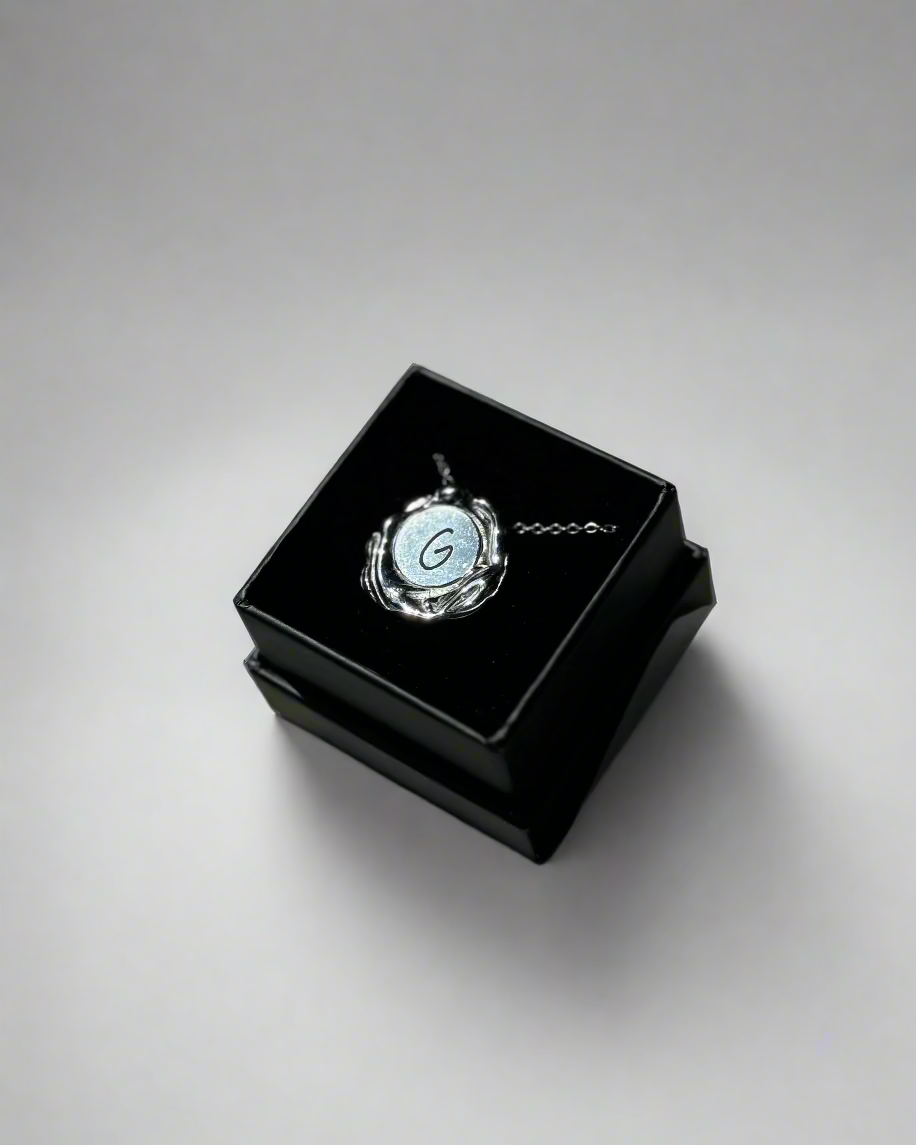 Liquefy Stainless Steel Letter Medallion – Personalised Engraving