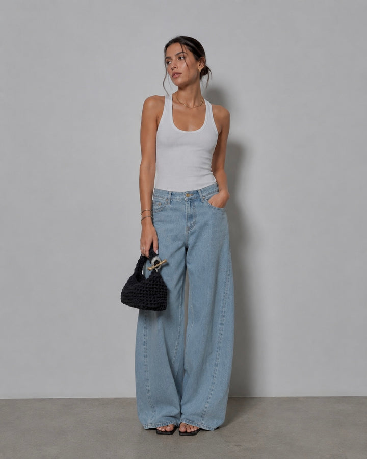 Gigi Clasp Bag - Black