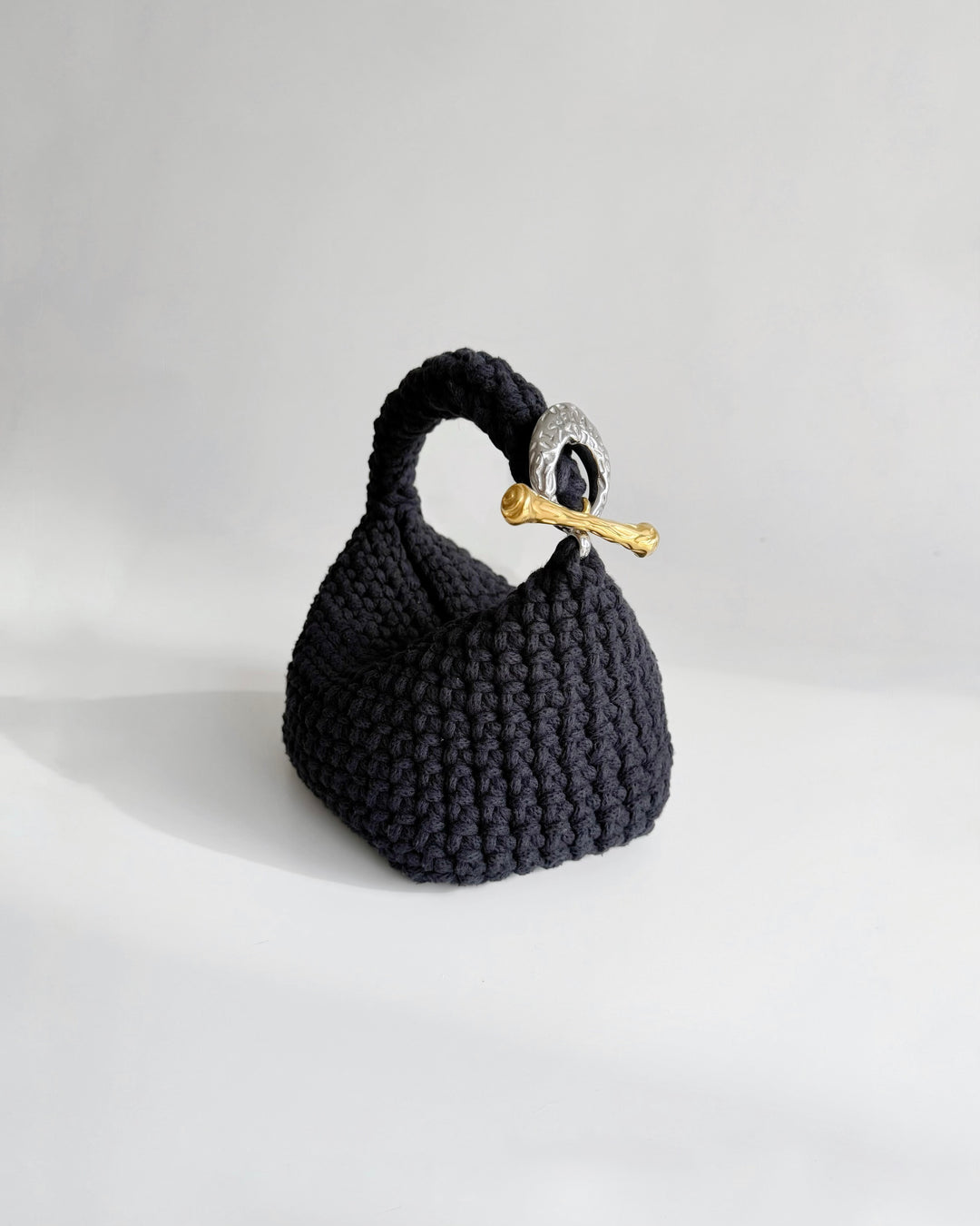 Gigi Clasp Bag - Black