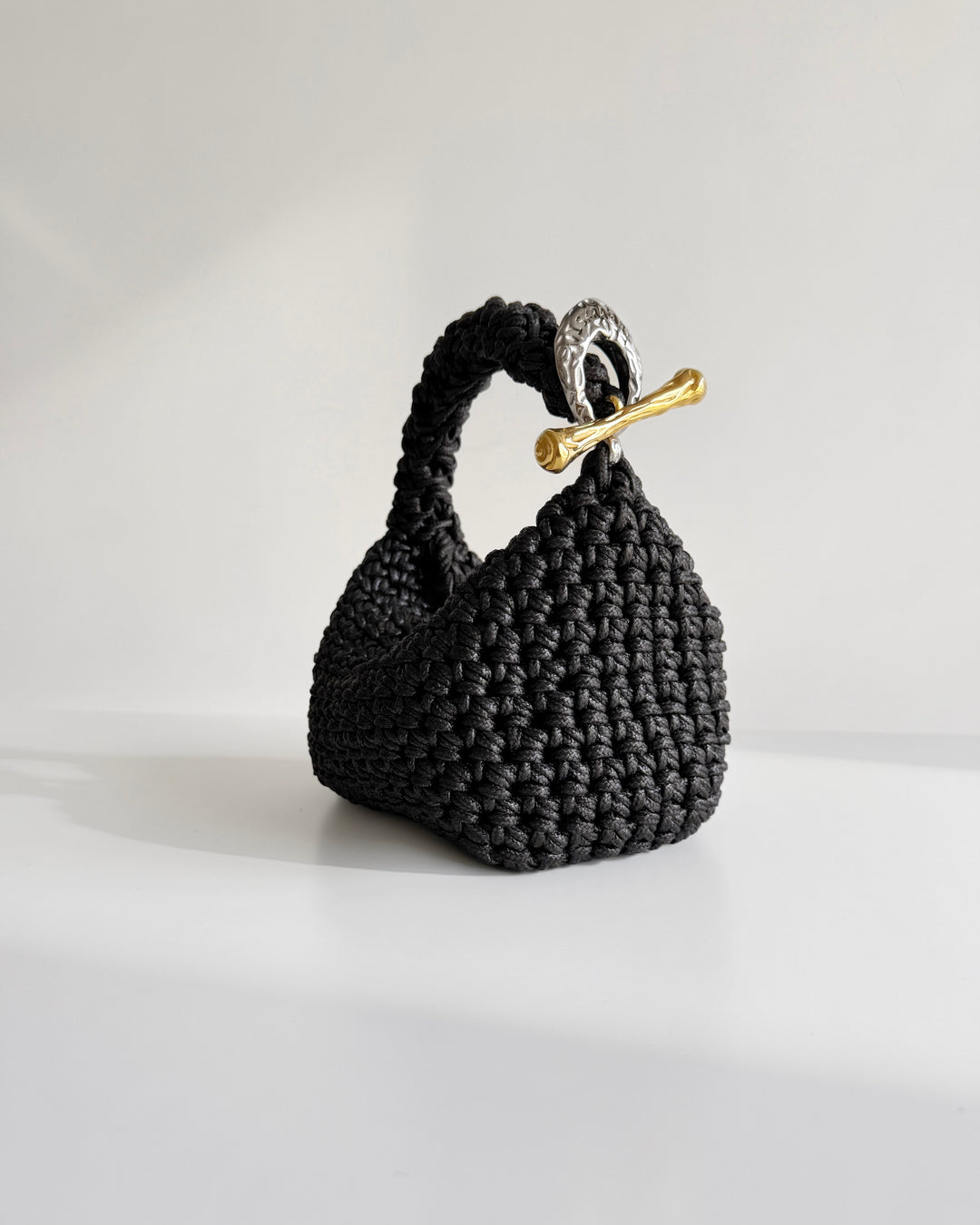 Gigi Clasp Bag - Faux Leather