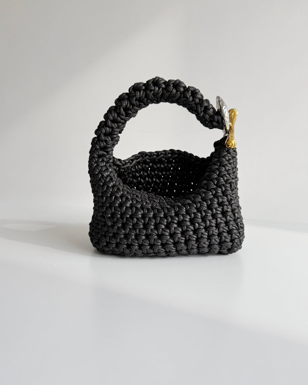 Gigi Clasp Bag - Faux Leather