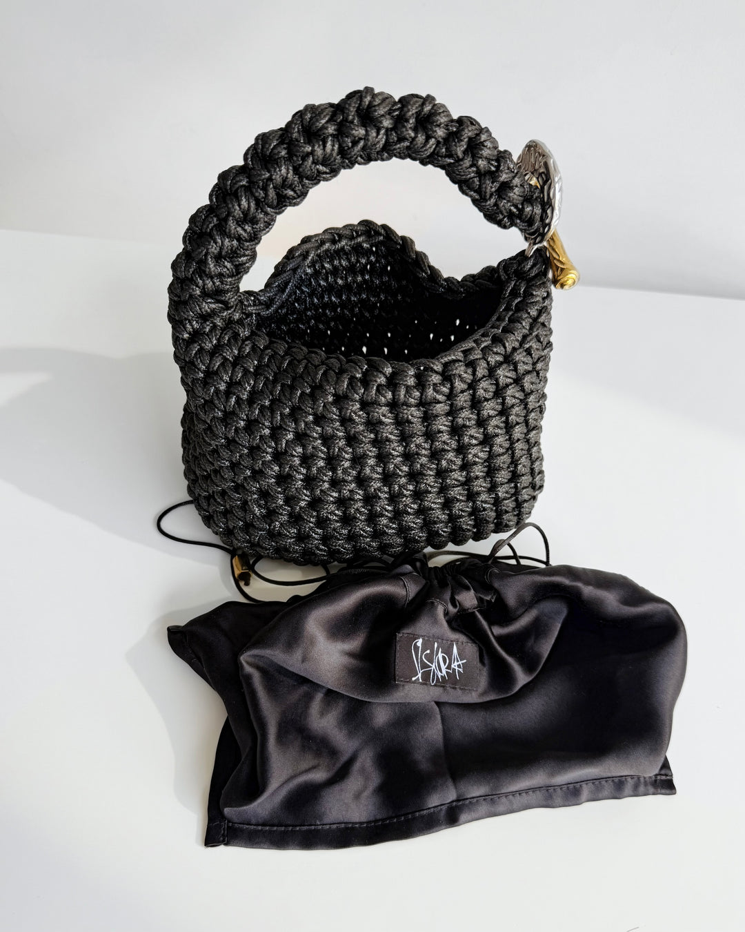 Gigi Clasp Bag - Faux Leather
