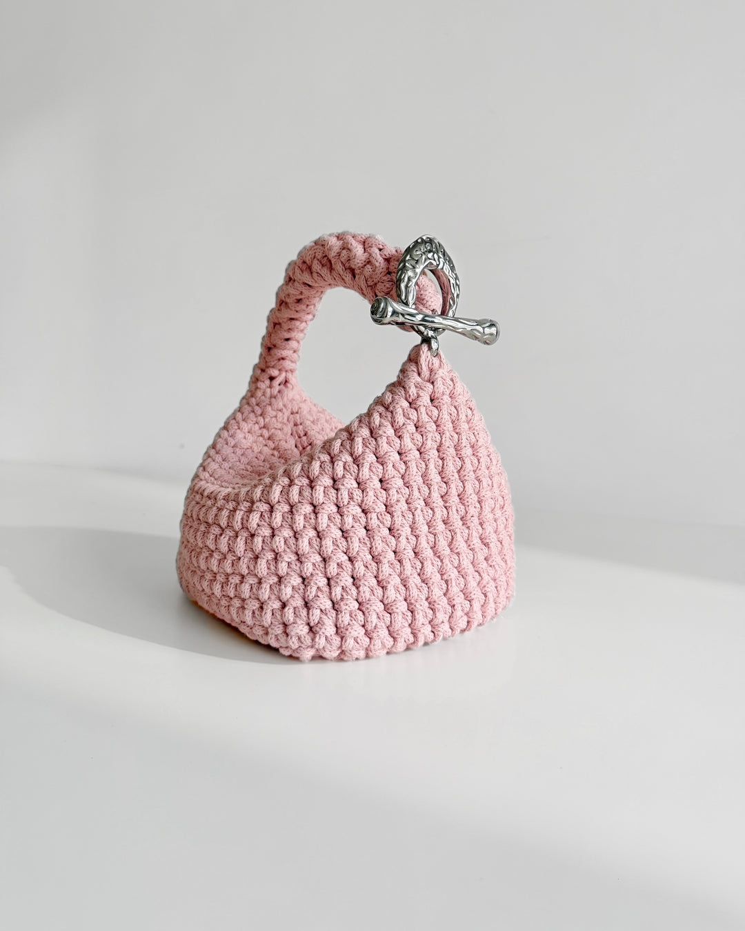 Gigi Clasp Bag - Pink