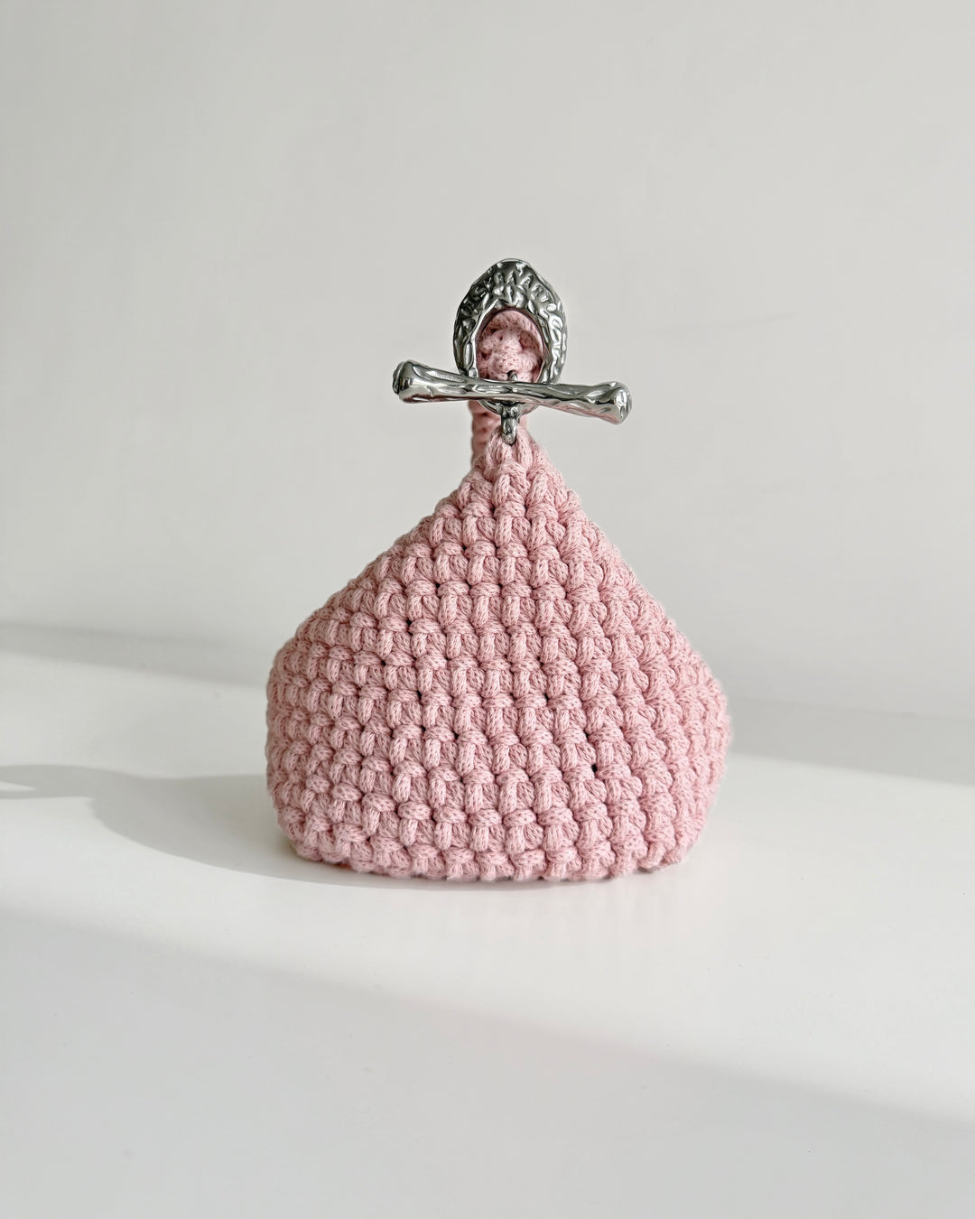 Gigi Clasp Bag - Pink