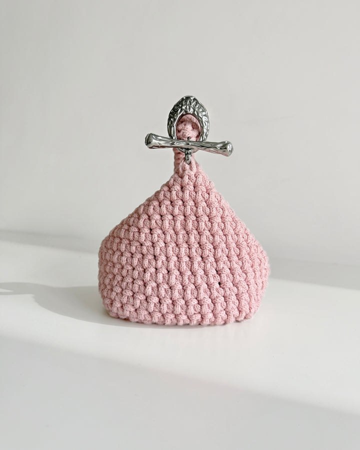 Gigi Clasp Bag - Pink