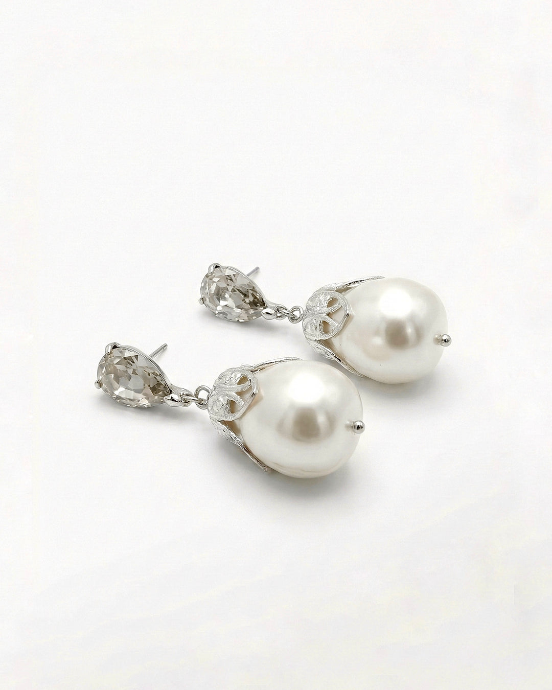Gothic Grande Pearl Earrings