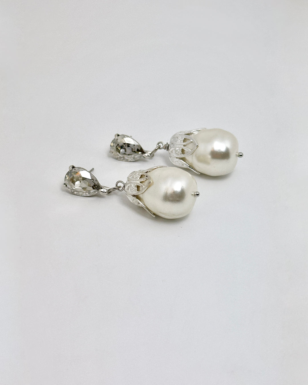 Gothic Grande Pearl Earrings