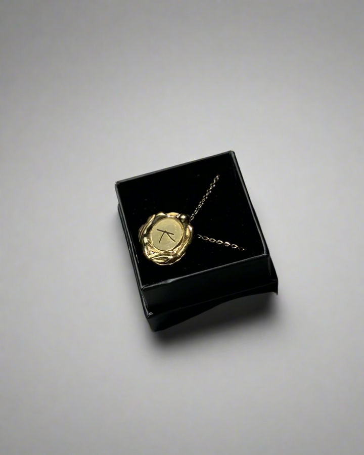 Liquefy Stainless Steel Letter Medallion – Personalised Engraving