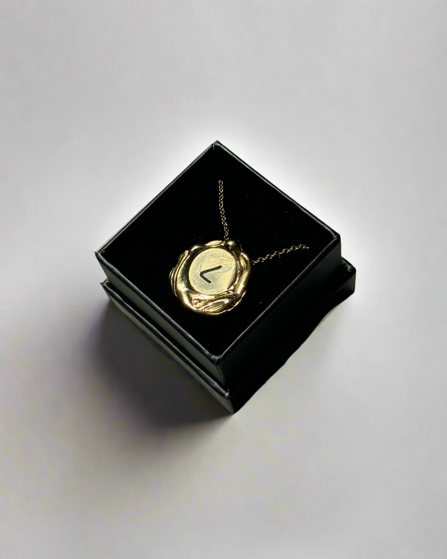 Liquefy Stainless Steel Letter Medallion – Personalised Engraving