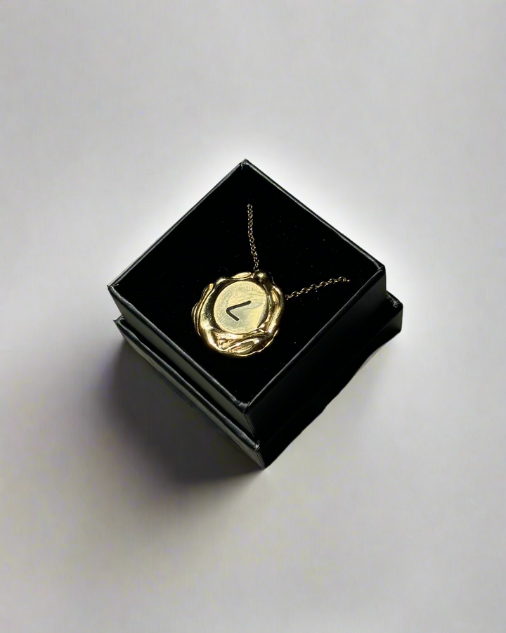 Liquefy Stainless Steel Letter Medallion – Personalised Engraving