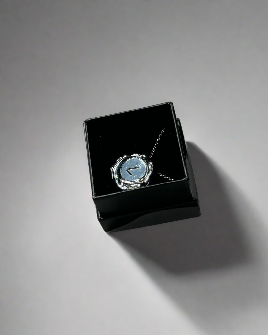 Liquefy Stainless Steel Letter Medallion – Personalised Engraving