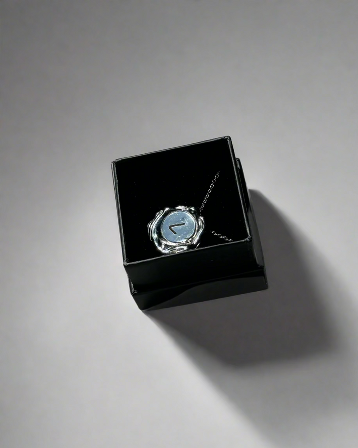 Liquefy Stainless Steel Letter Medallion – Personalised Engraving