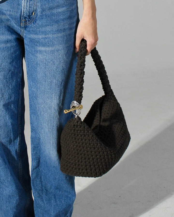 Large Gigi Clasp Bag - Espresso