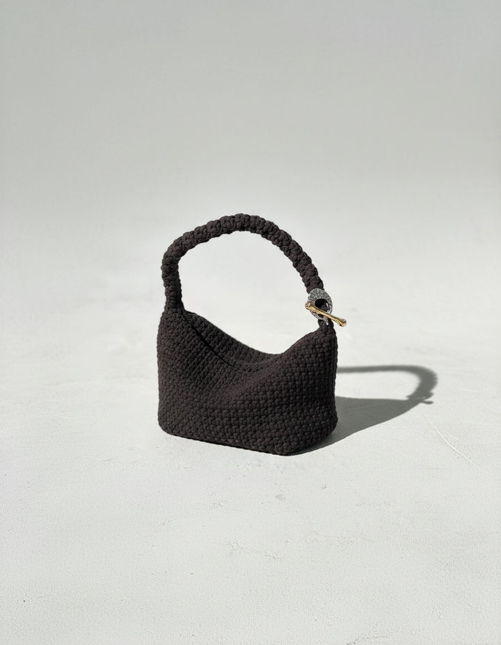 Large Gigi Clasp Bag - Espresso