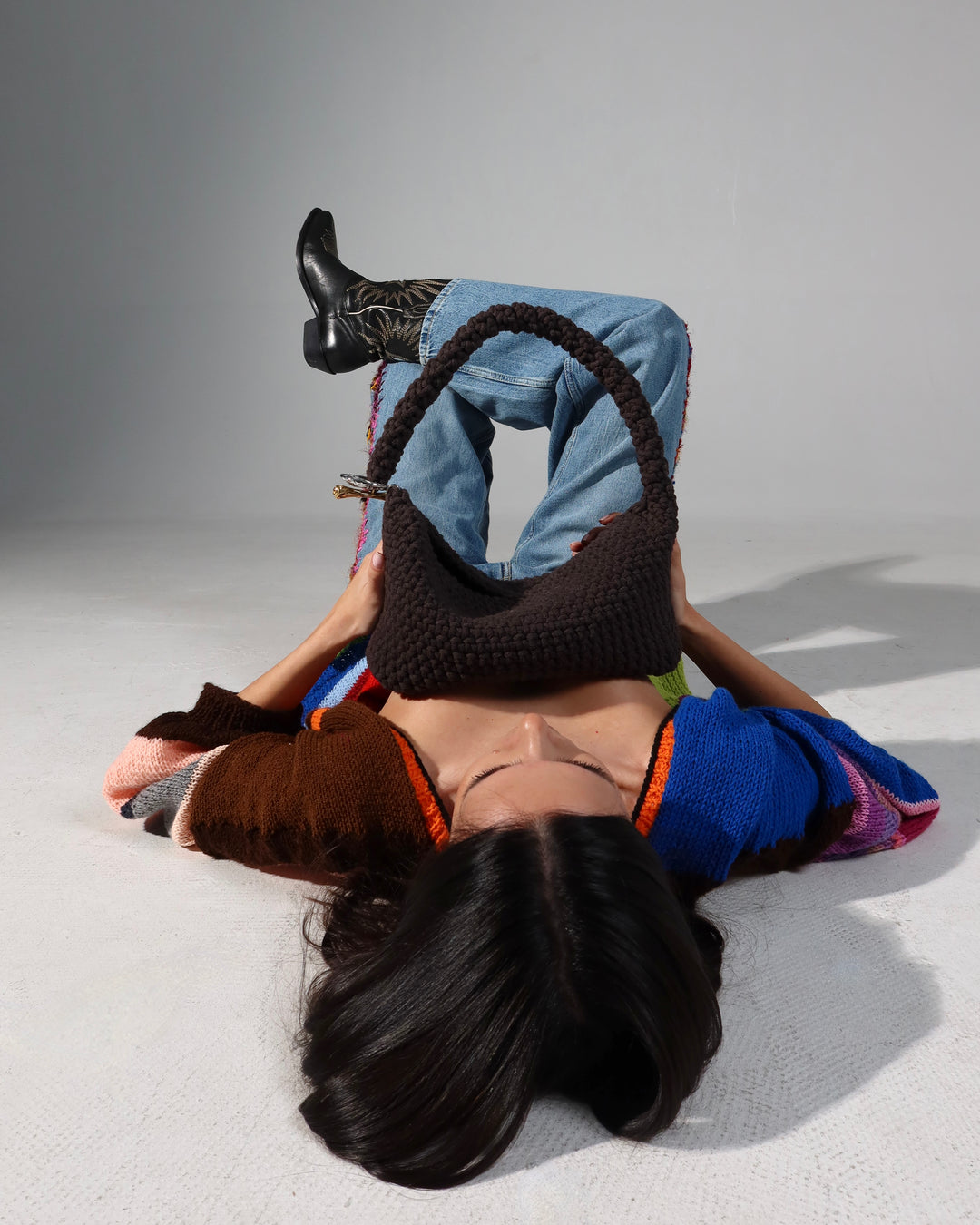 Large Gigi Clasp Bag - Espresso