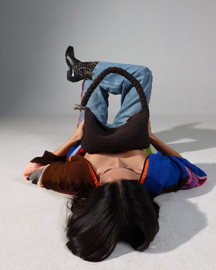 Large Gigi Clasp Bag - Espresso