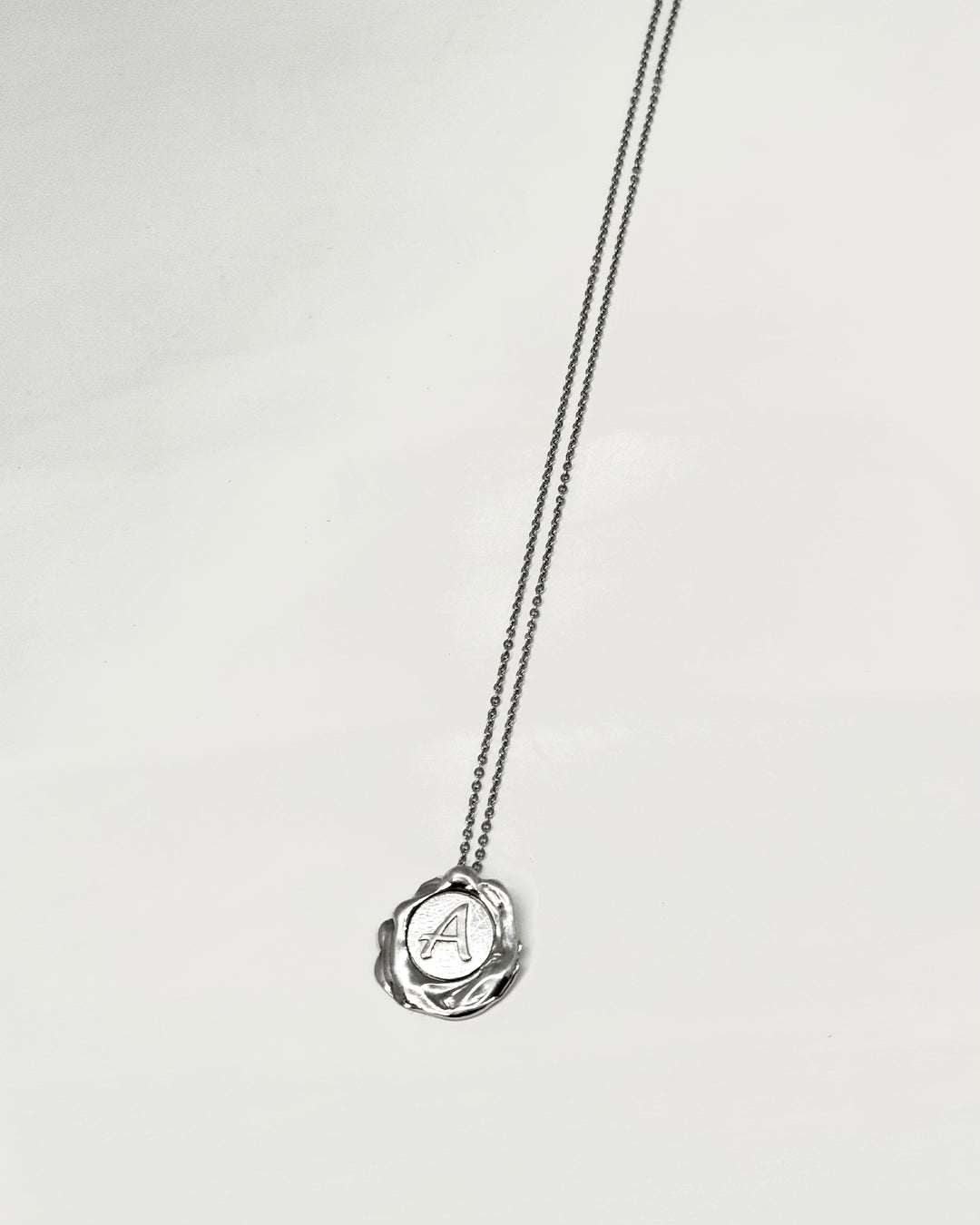 Letter Medallion - Silver 925 - Personalise engraving