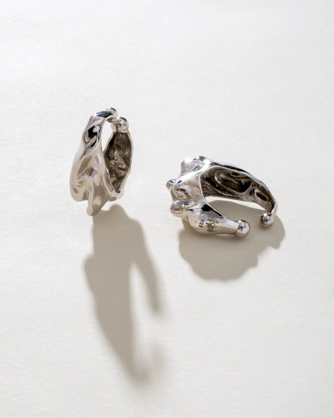 Liquefy Sterling Silver 925 Ear Cuffs