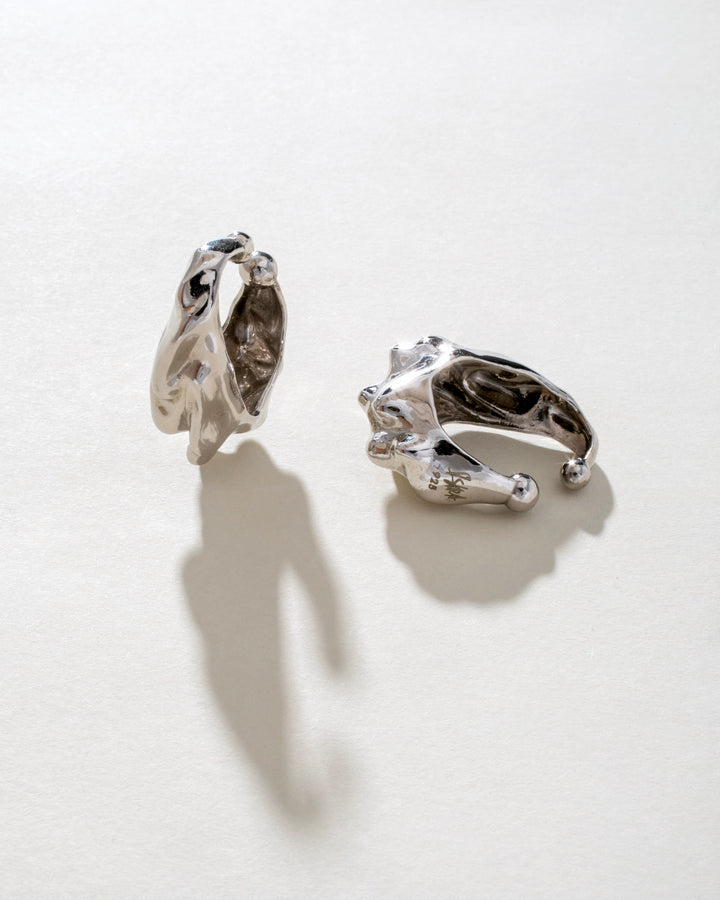 Liquefy Sterling Silver 925 Ear Cuffs