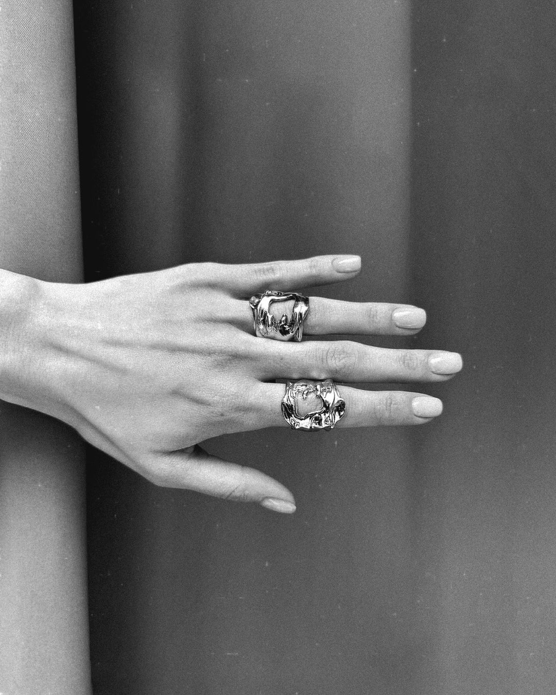 Liquify Silver Ring