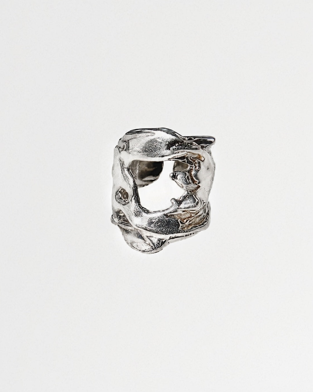 Liquify Silver Ring