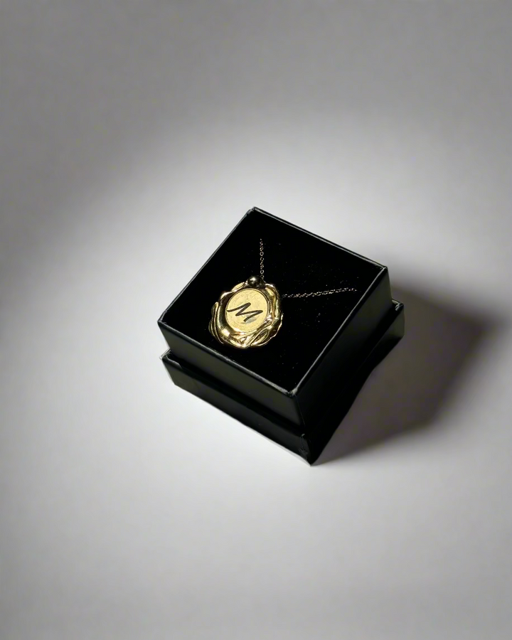 Liquefy Stainless Steel Letter Medallion – Personalised Engraving