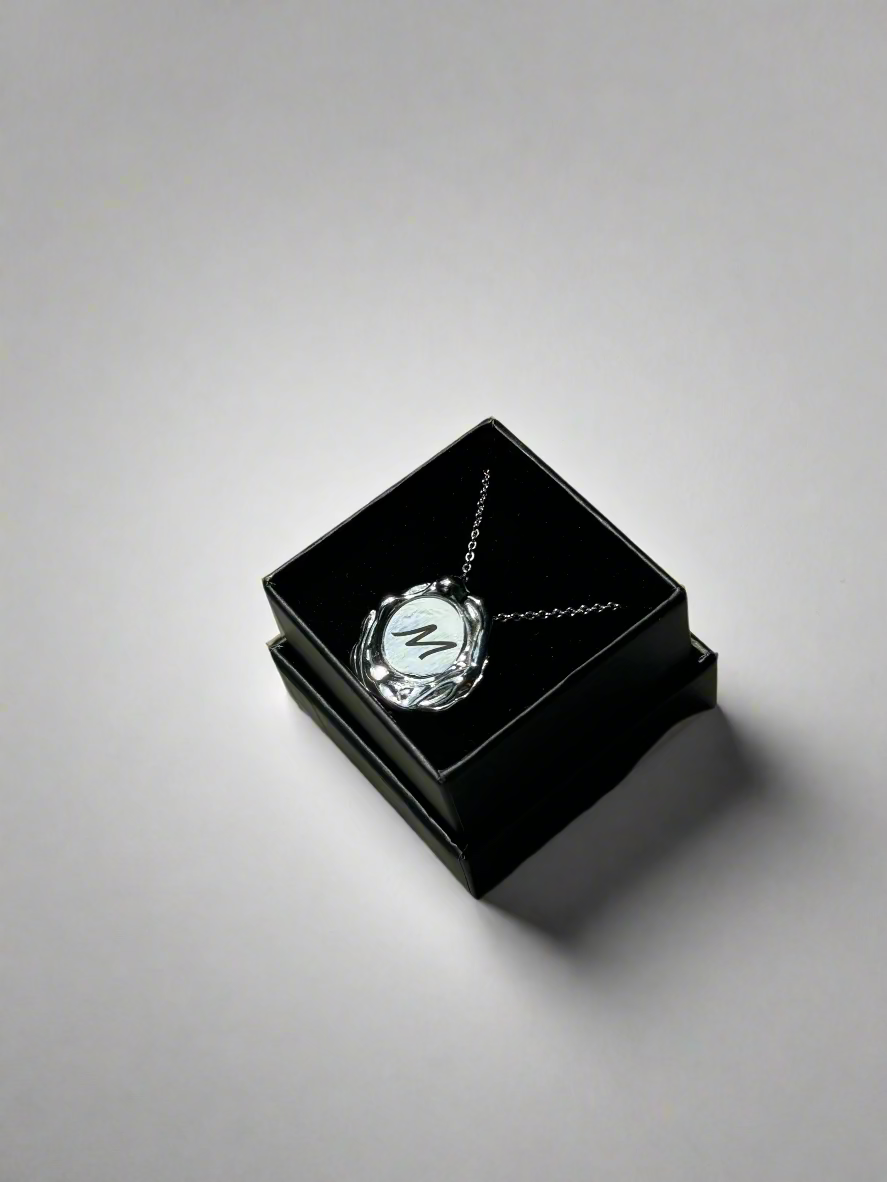 Liquefy Stainless Steel Letter Medallion – Personalised Engraving