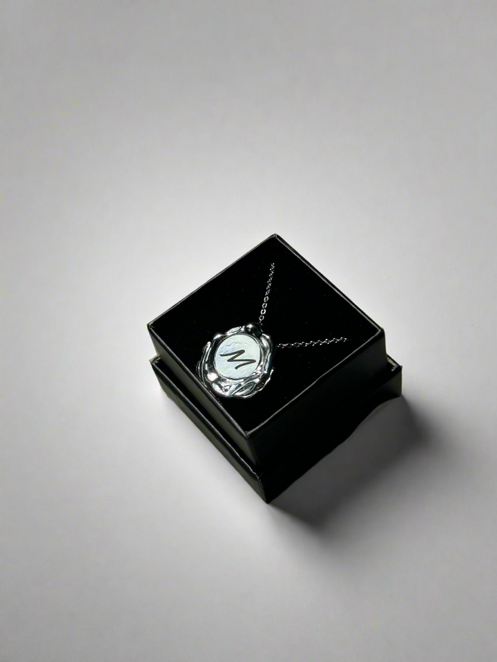 Liquefy Stainless Steel Letter Medallion – Personalised Engraving