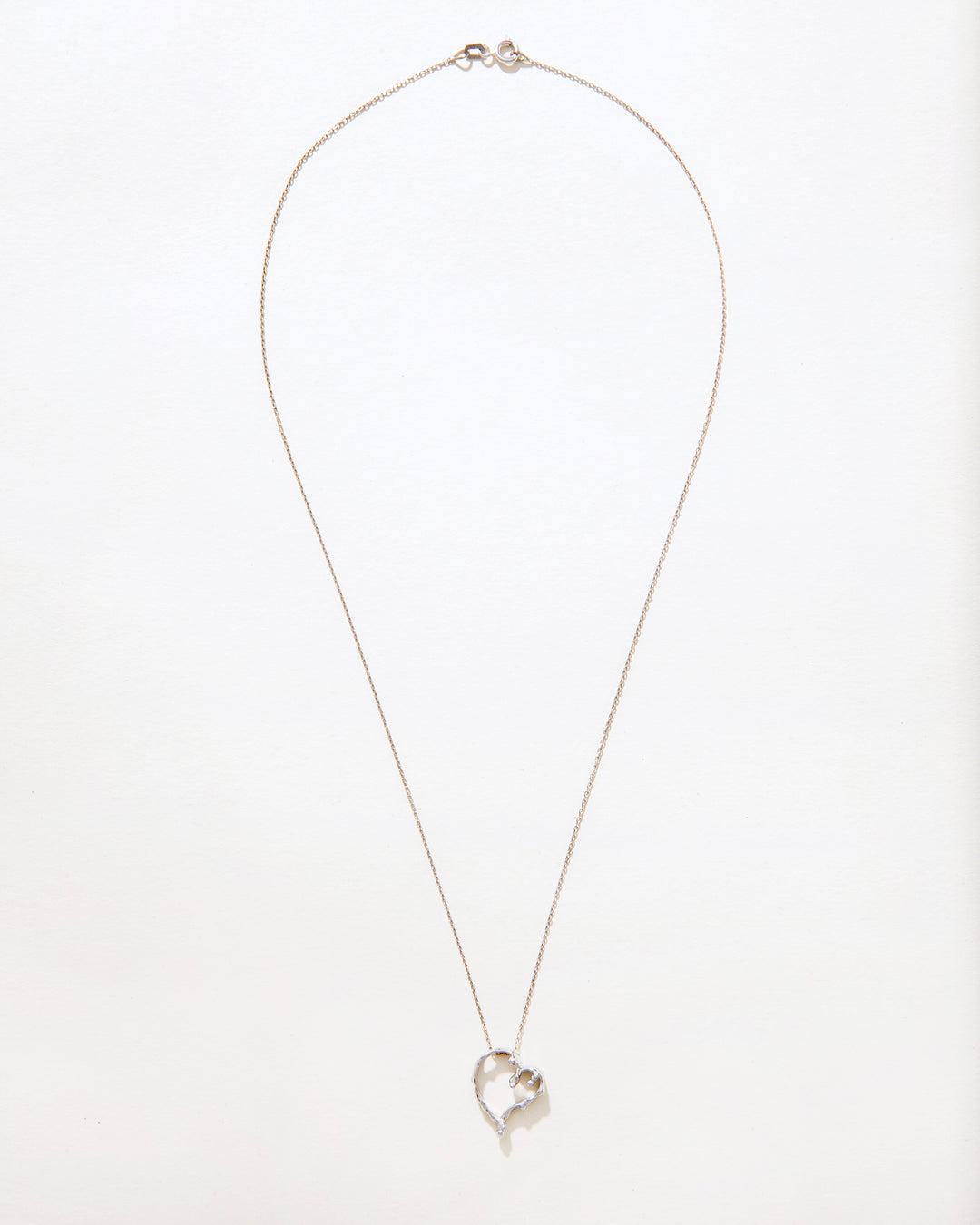 Melting Heart 14K Gold Necklace