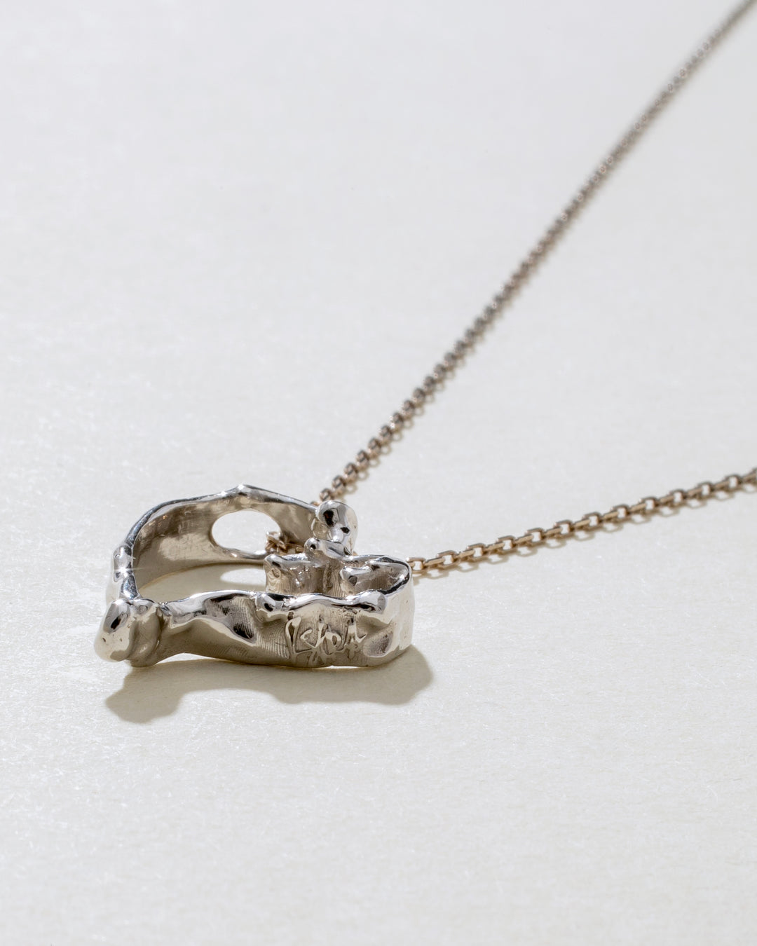 Melting Heart 14K Gold Necklace