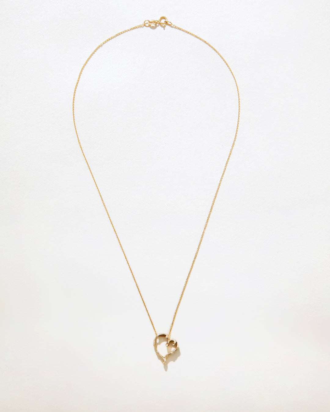 Melting Heart 14K Gold Necklace